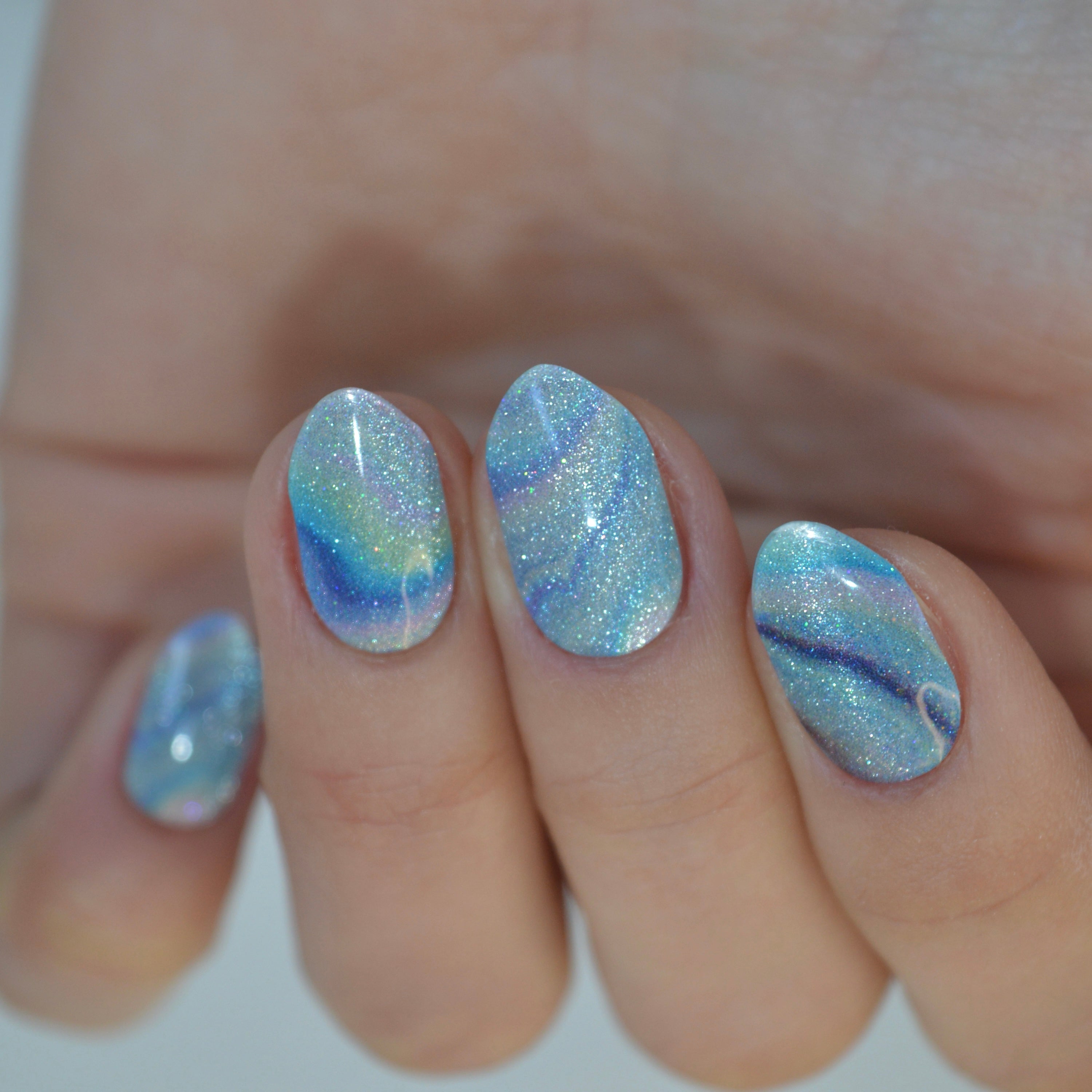 Swirly | Super Jellies DIY Hard Semi Cured Gel Nail Wraps