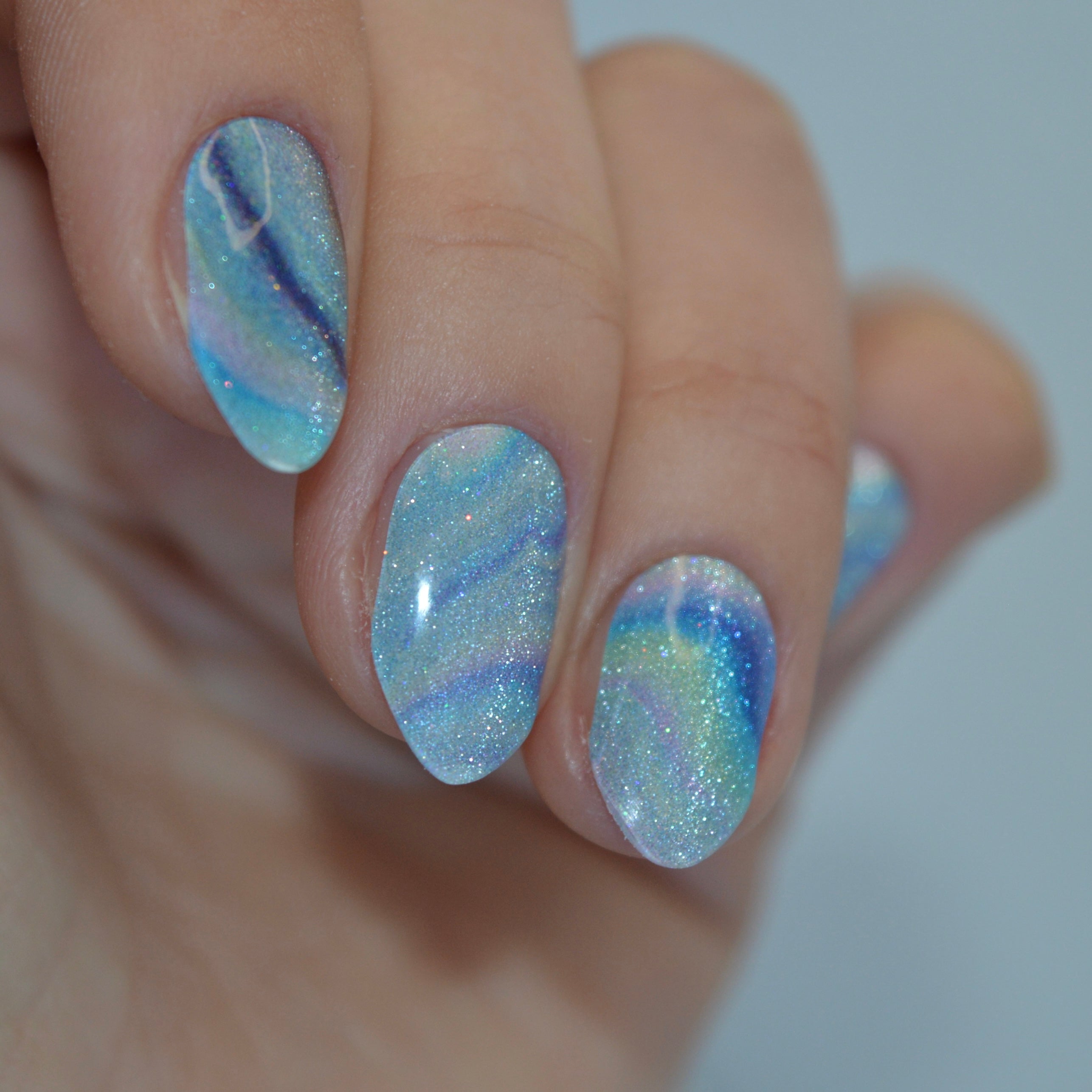 Swirly | Super Jellies DIY Hard Semi Cured Gel Nail Wraps