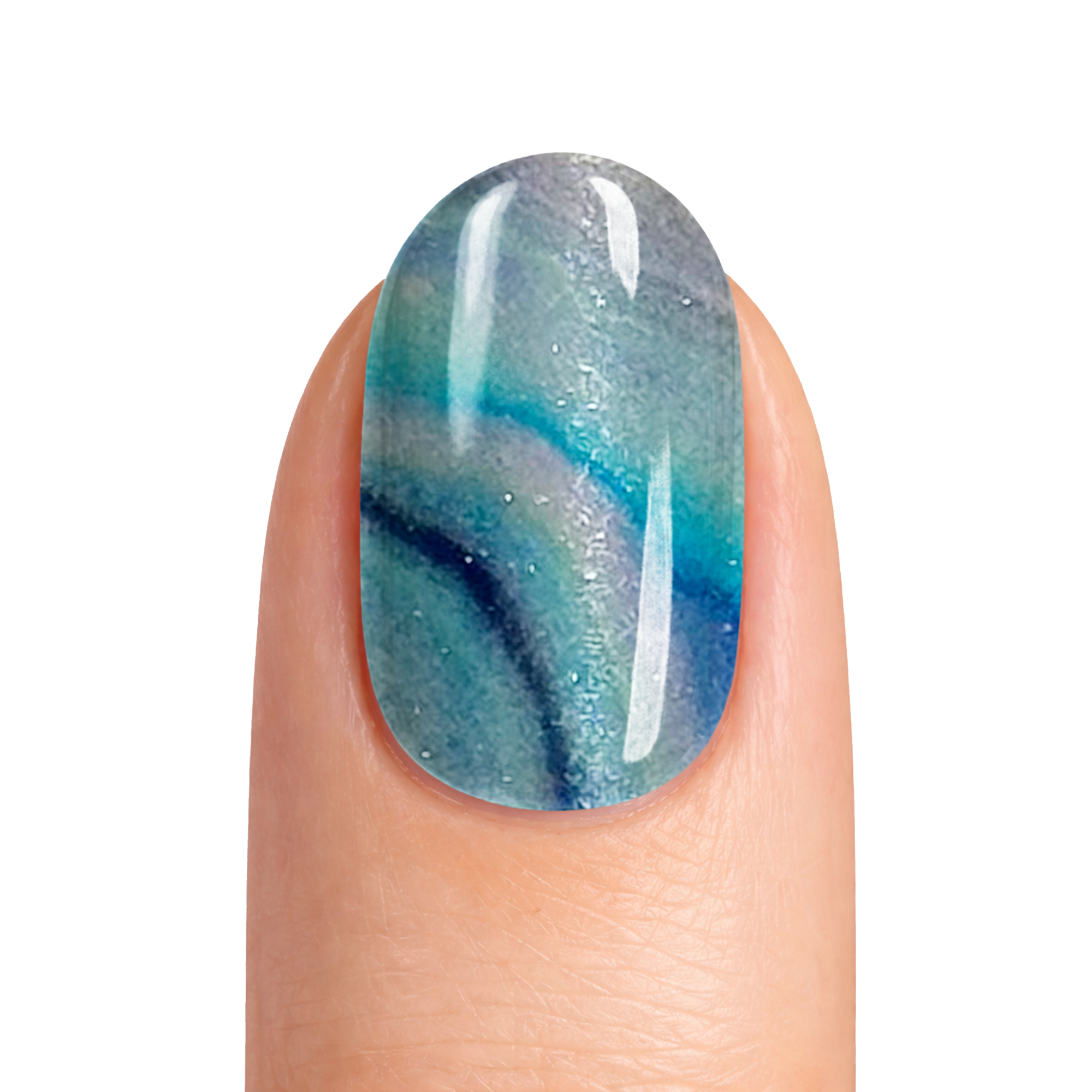 Swirly | Super Jellies DIY Hard Semi Cured Gel Nail Wraps