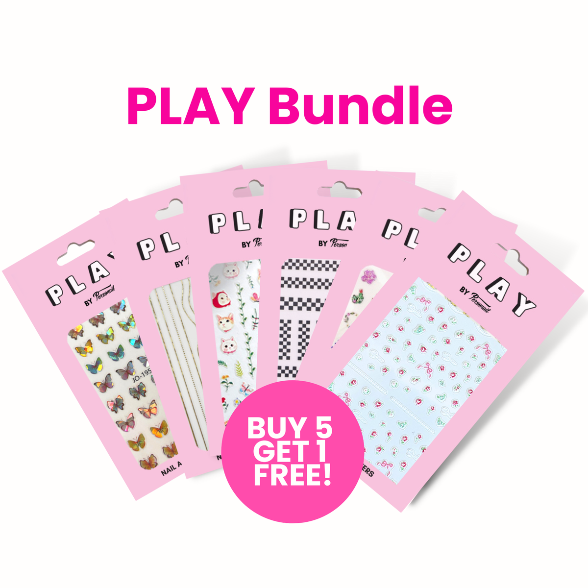 PLAY Sticker Bundle – Personail