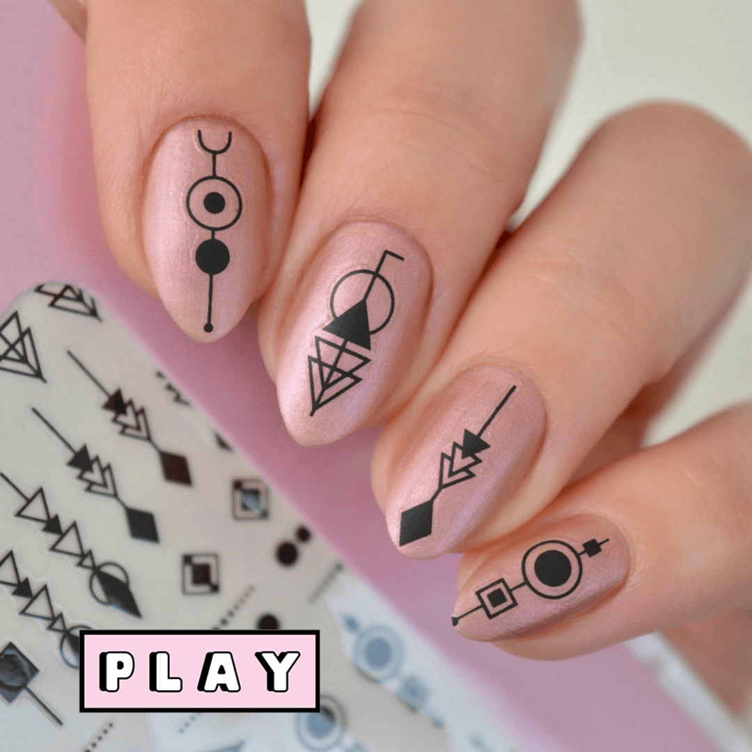 The Dark Knight PLAY Nail Art Sticker