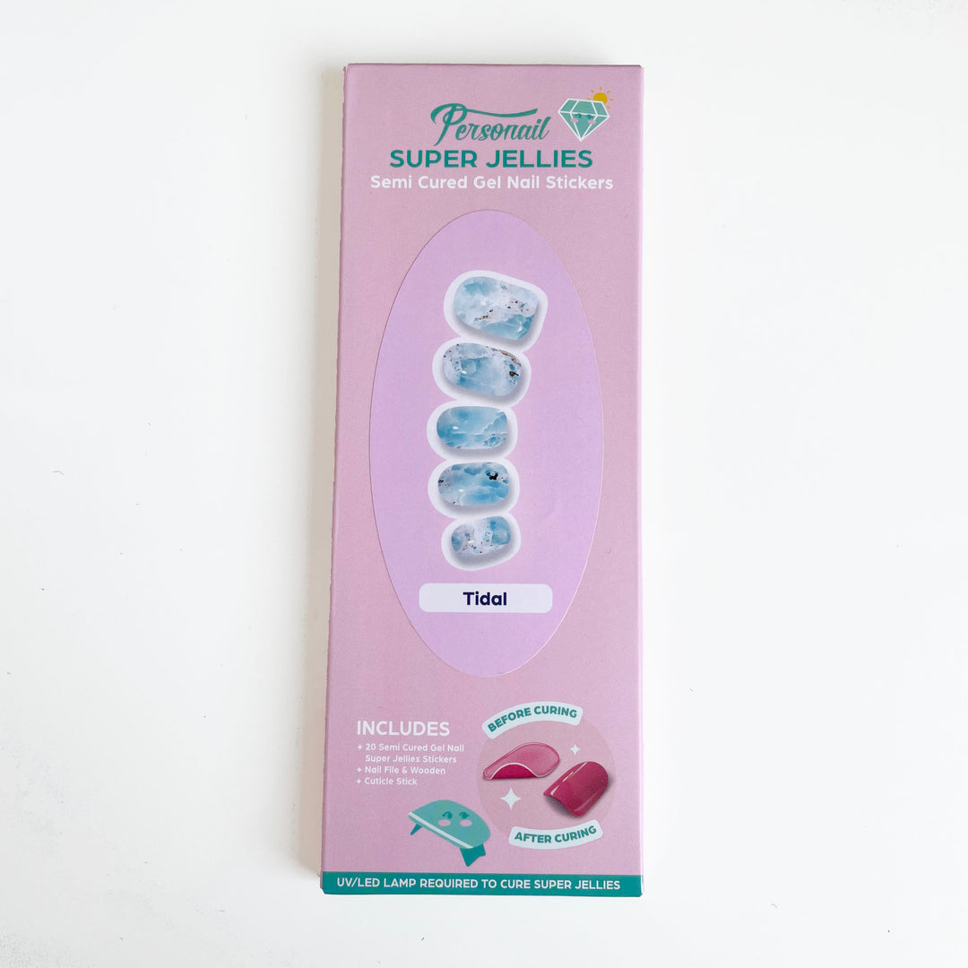 Tidal | Super Jellies DIY Hard Semi Cured Gel Nail Wraps