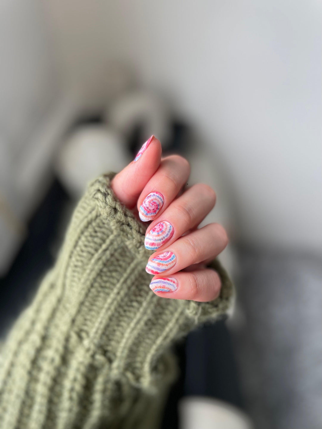 Tie Dye | Super Jellies DIY Semi Cured Gel Nail Wraps