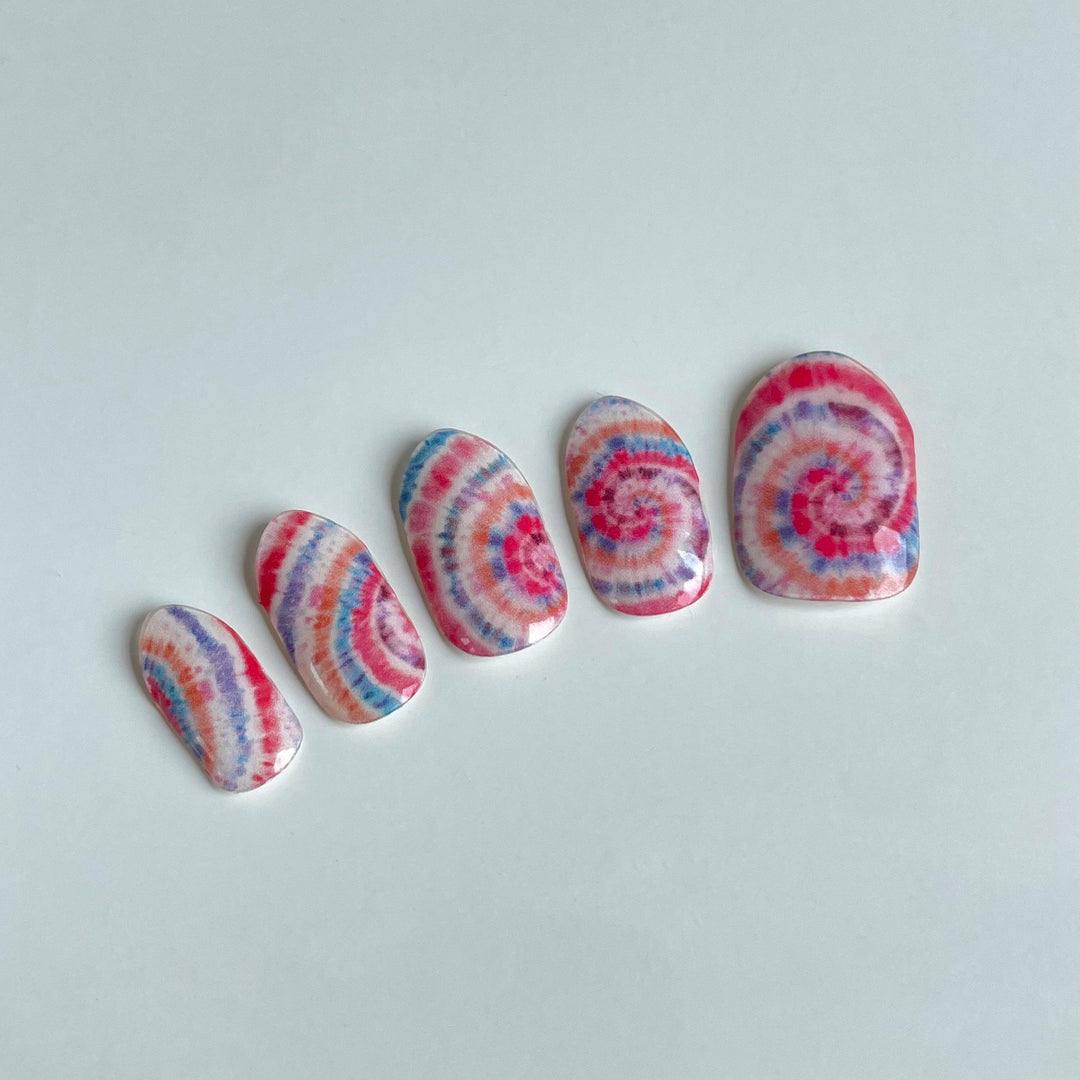 Tie Dye | Super Jellies DIY Semi Cured Gel Nail Wraps