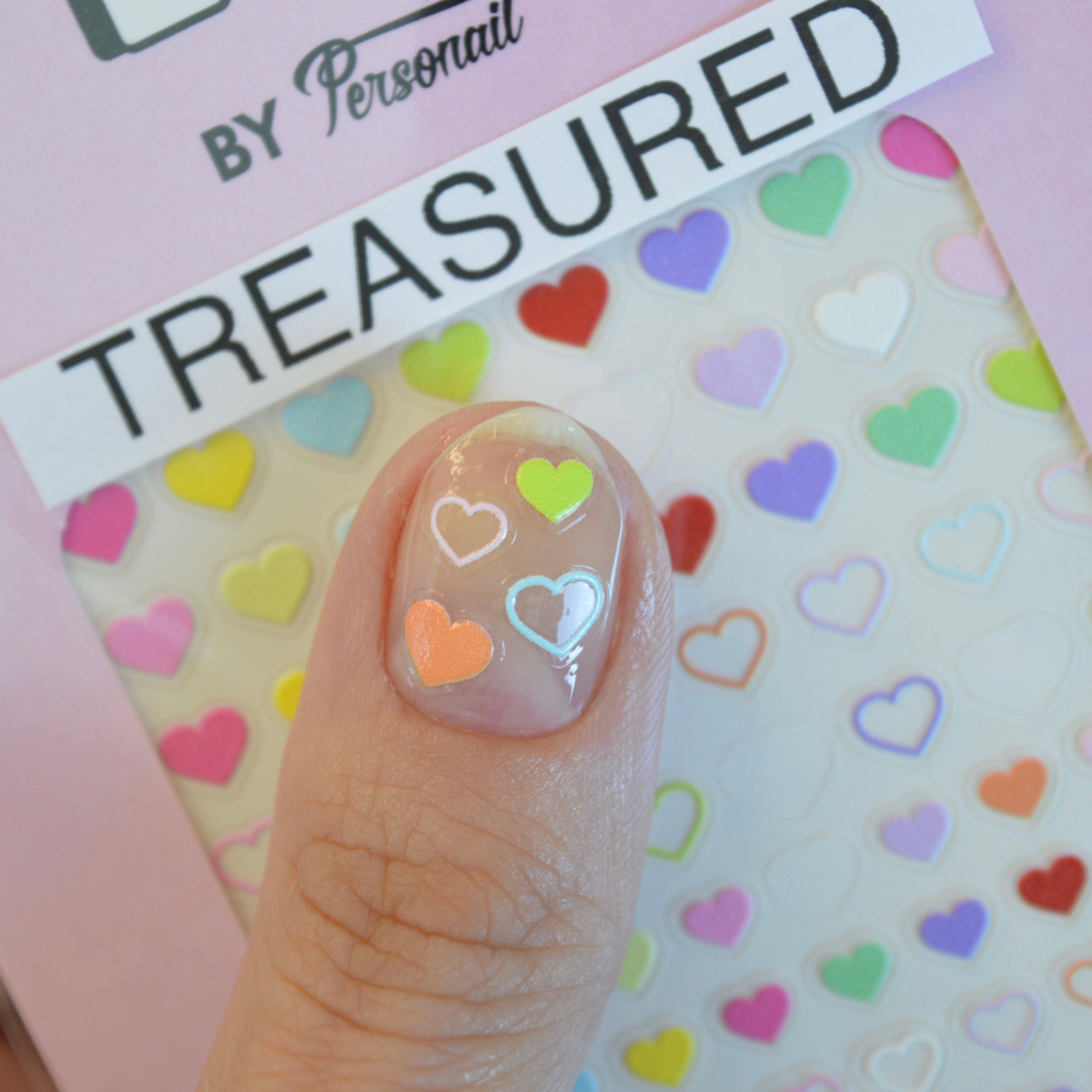 Treasured PLAY Nail Art Sticker
