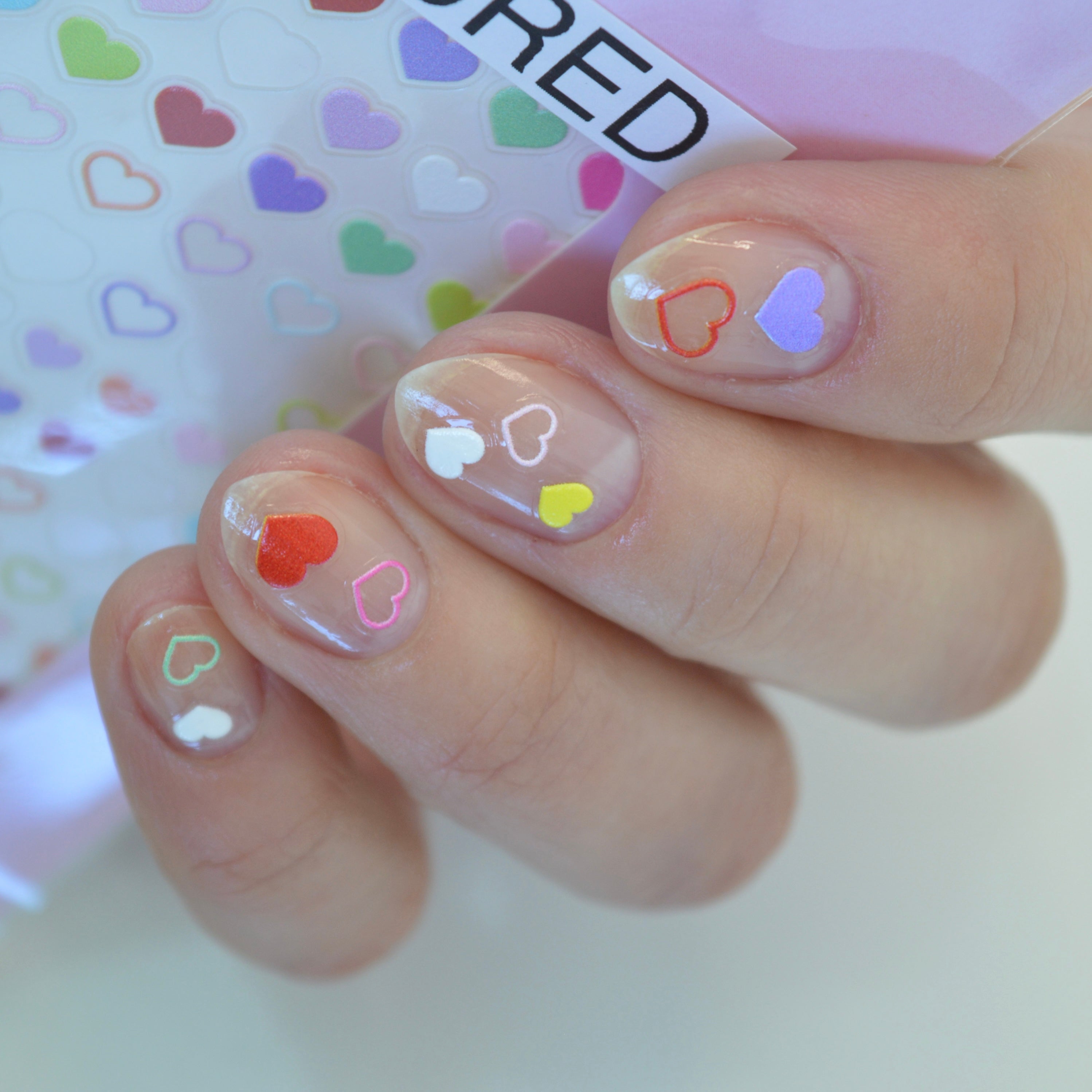 Treasured PLAY Nail Art Sticker