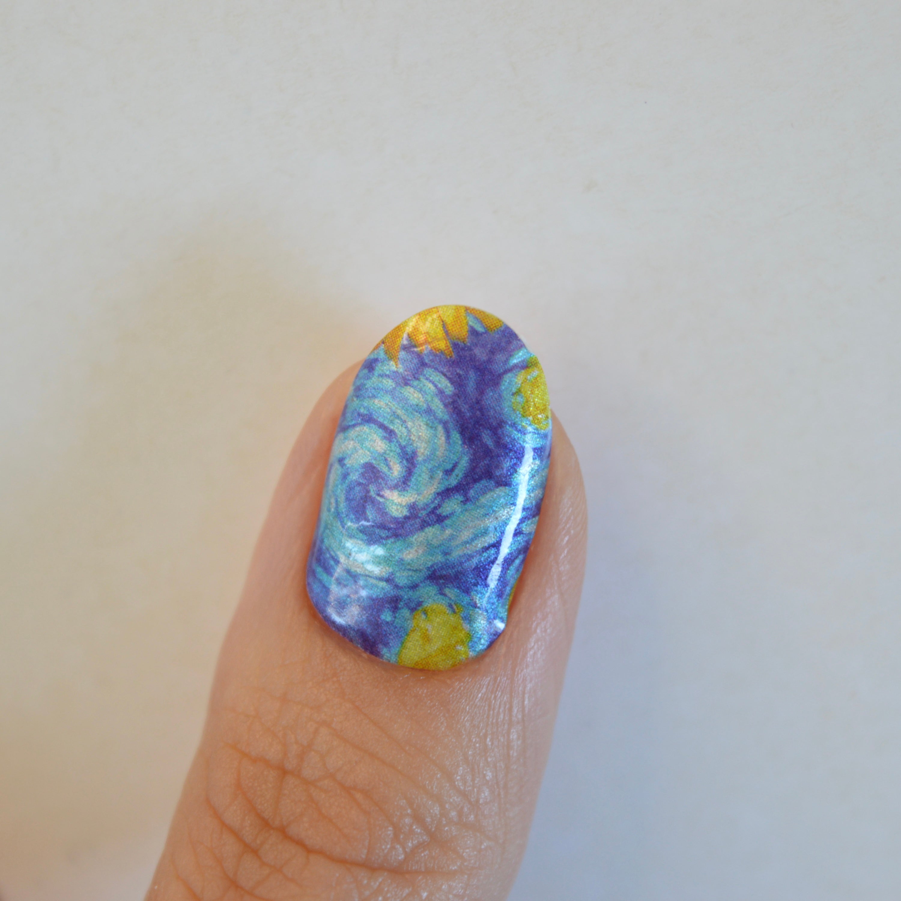 Vincent's Sunflowers  | Nail Polish Wraps