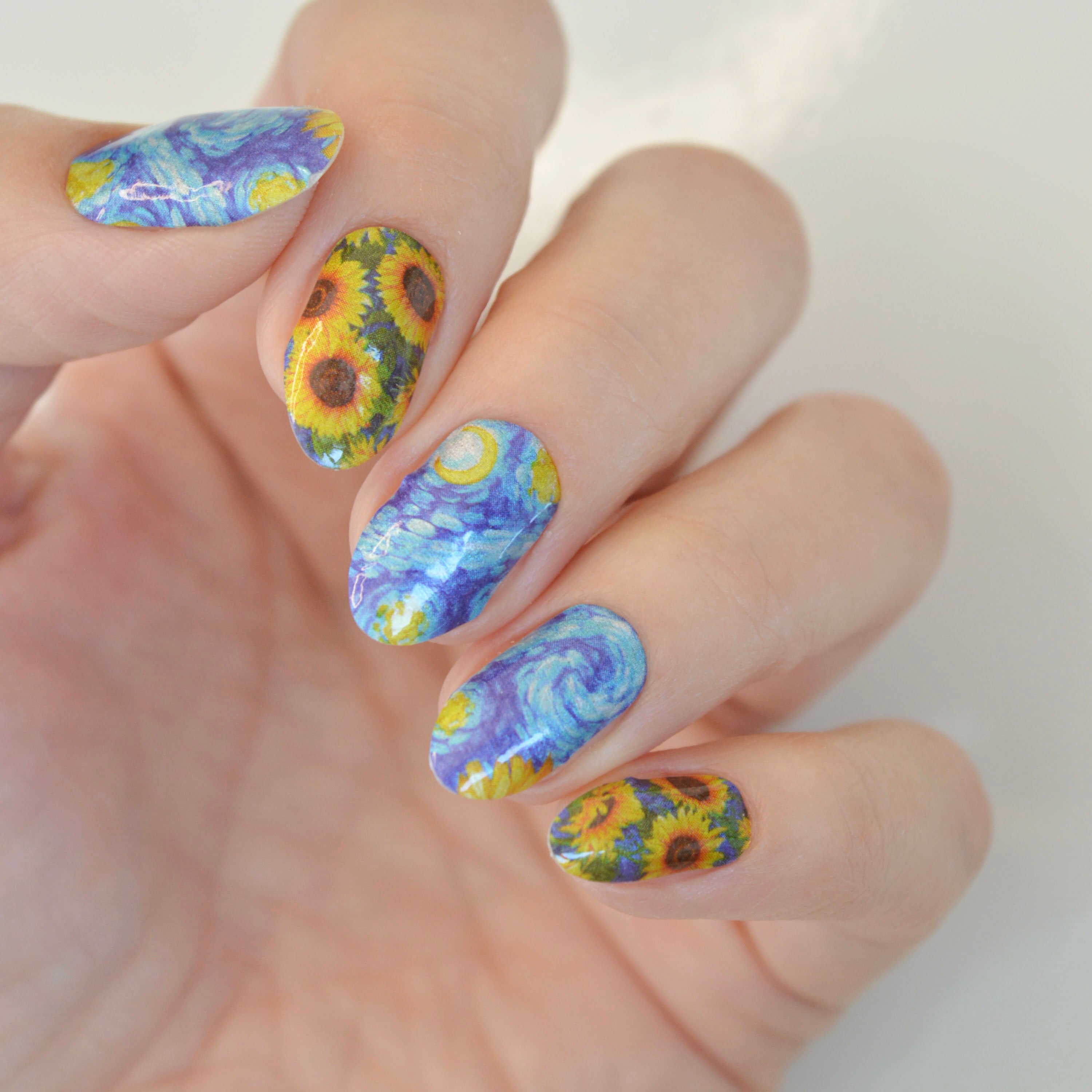Vincent's Sunflowers  | Nail Polish Wraps