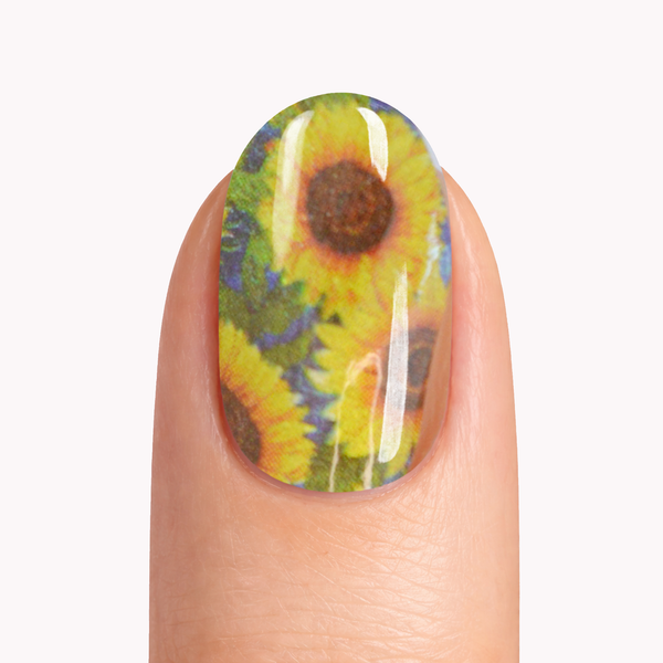 Vincent's Sunflowers  | Nail Polish Wraps