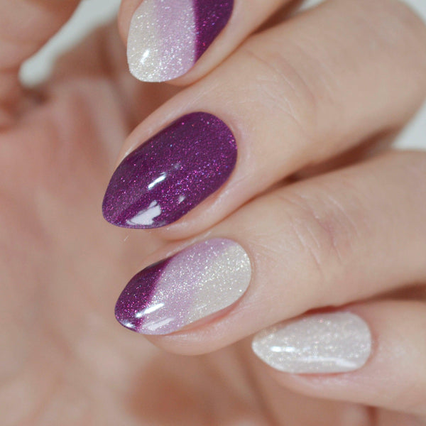 Violet Vortex | Super Jellies DIY Hard Semi Cured Gel Nail Wraps