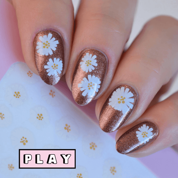 Whoopsie Daisy PLAY Nail Art Sticker