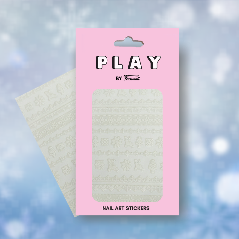 Christmas PLAY Sticker Bundle | Christmas Nail Stickers Gift Set