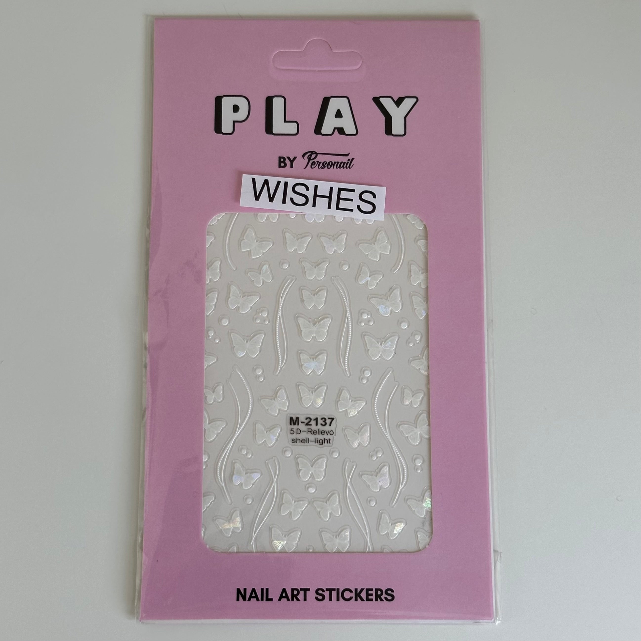 Wishes 3D PLAY Nail Art Sticker