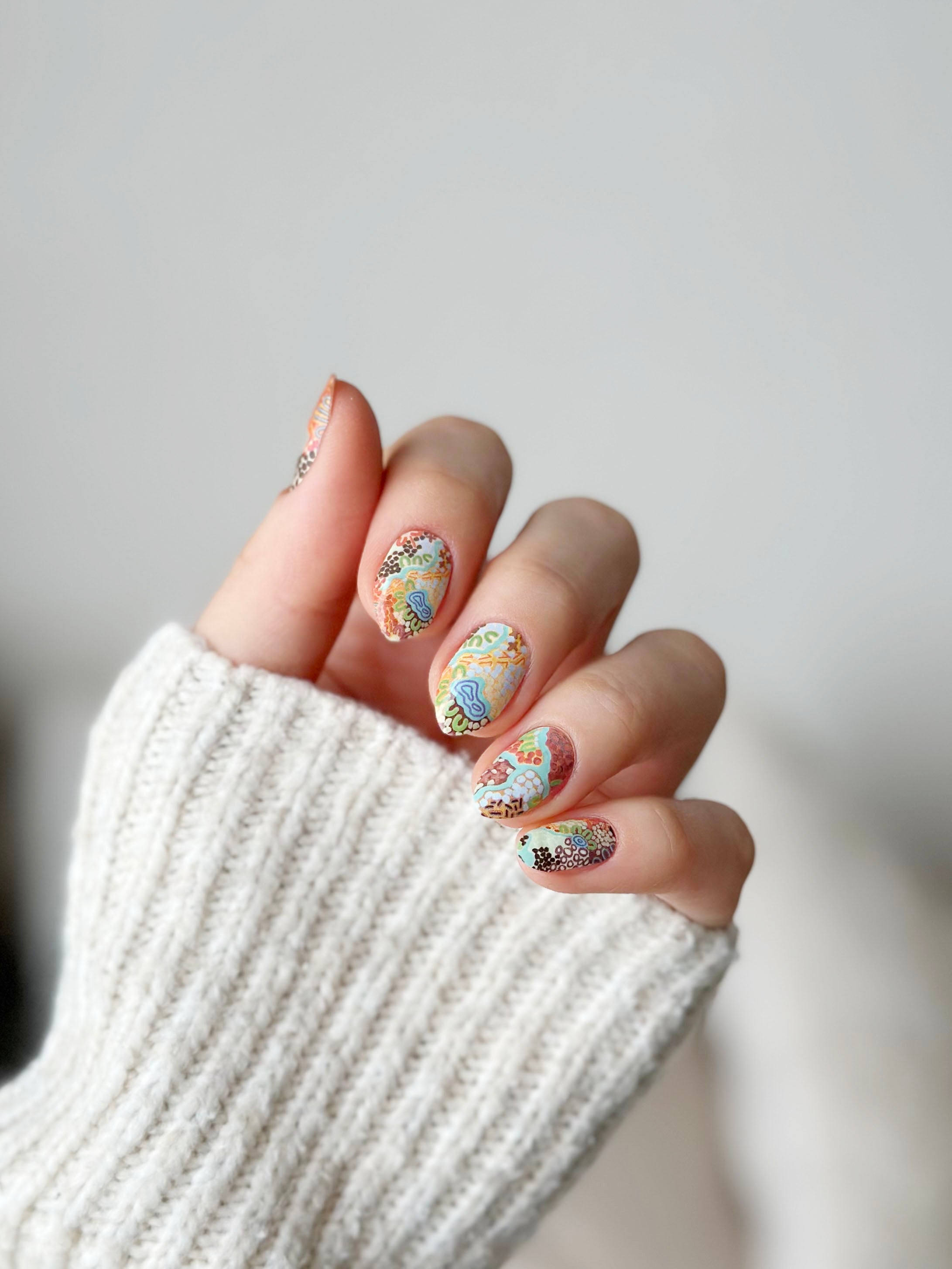 Yilam (My Place) x Luruk In | Nail Polish Wraps