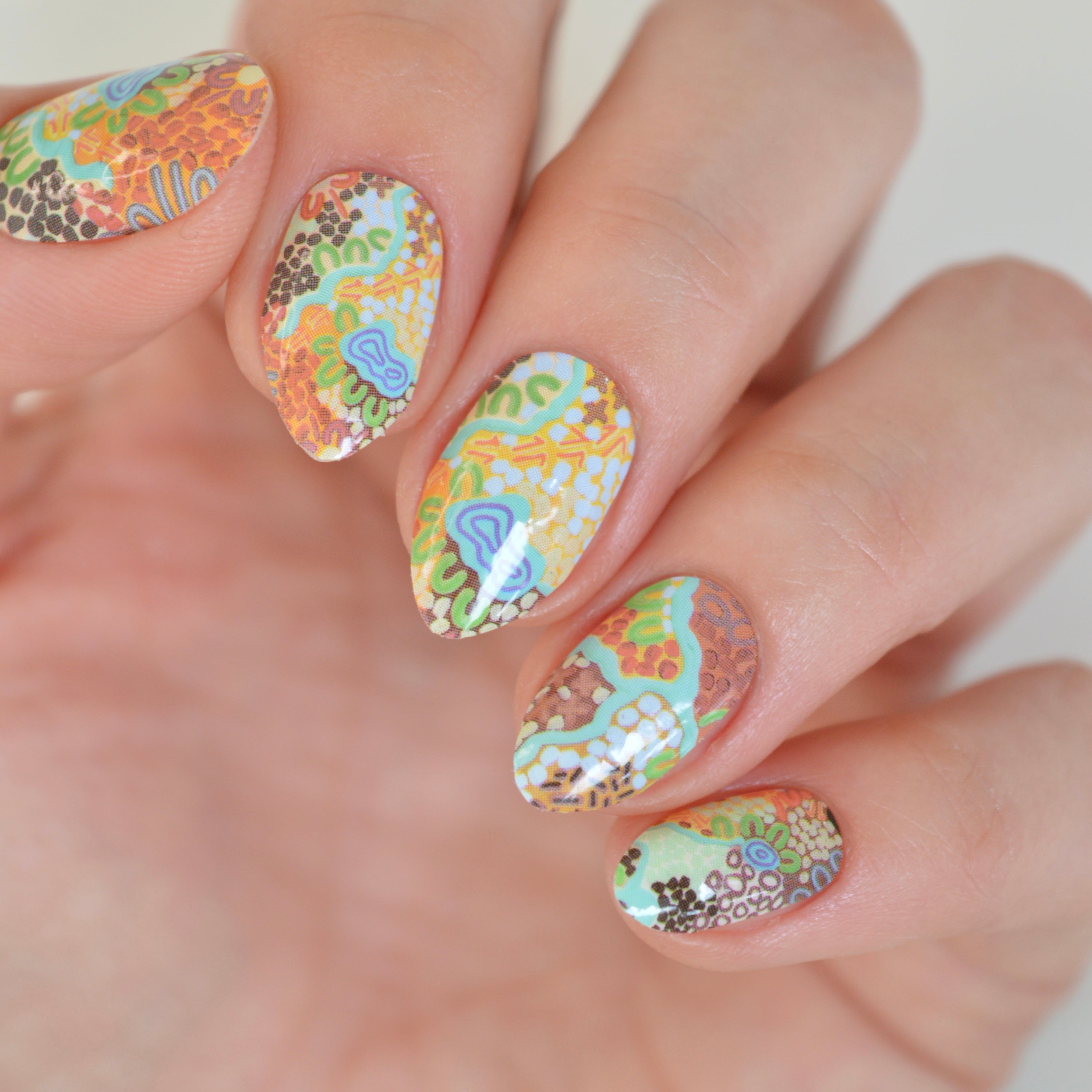 Yilam (My Place) x Luruk In | Nail Polish Wraps