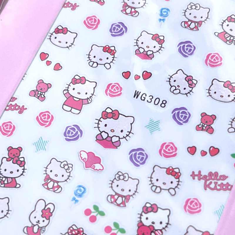 Hello Kitty PLAY Nail Art Sticker