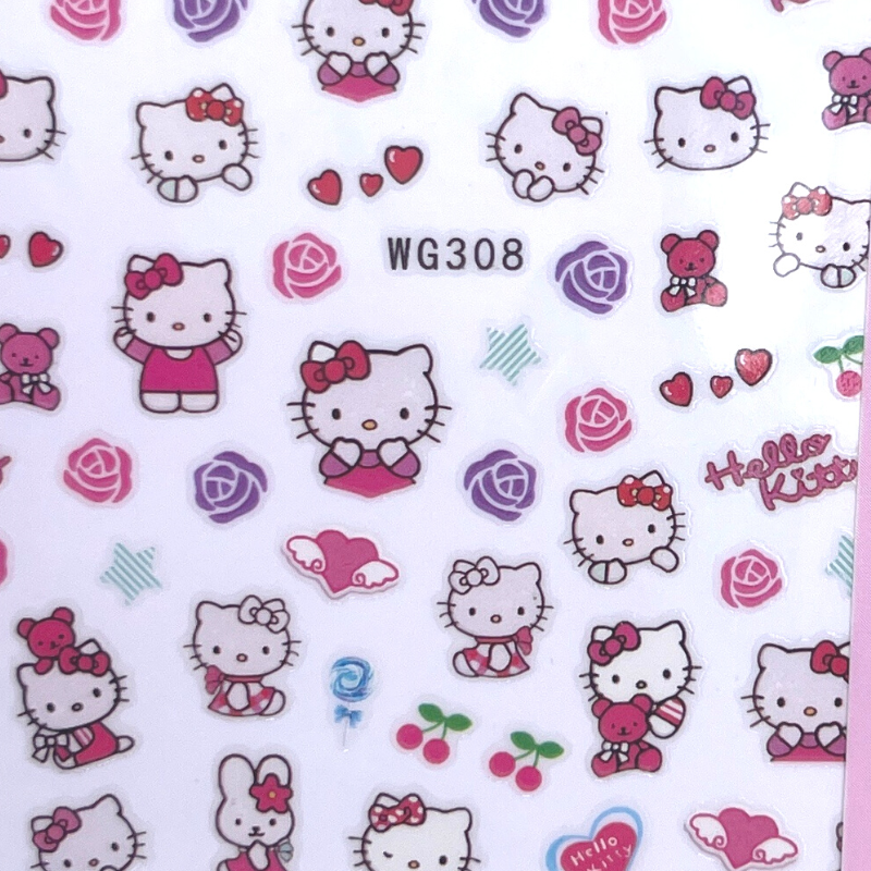 Hello Kitty PLAY Nail Art Sticker