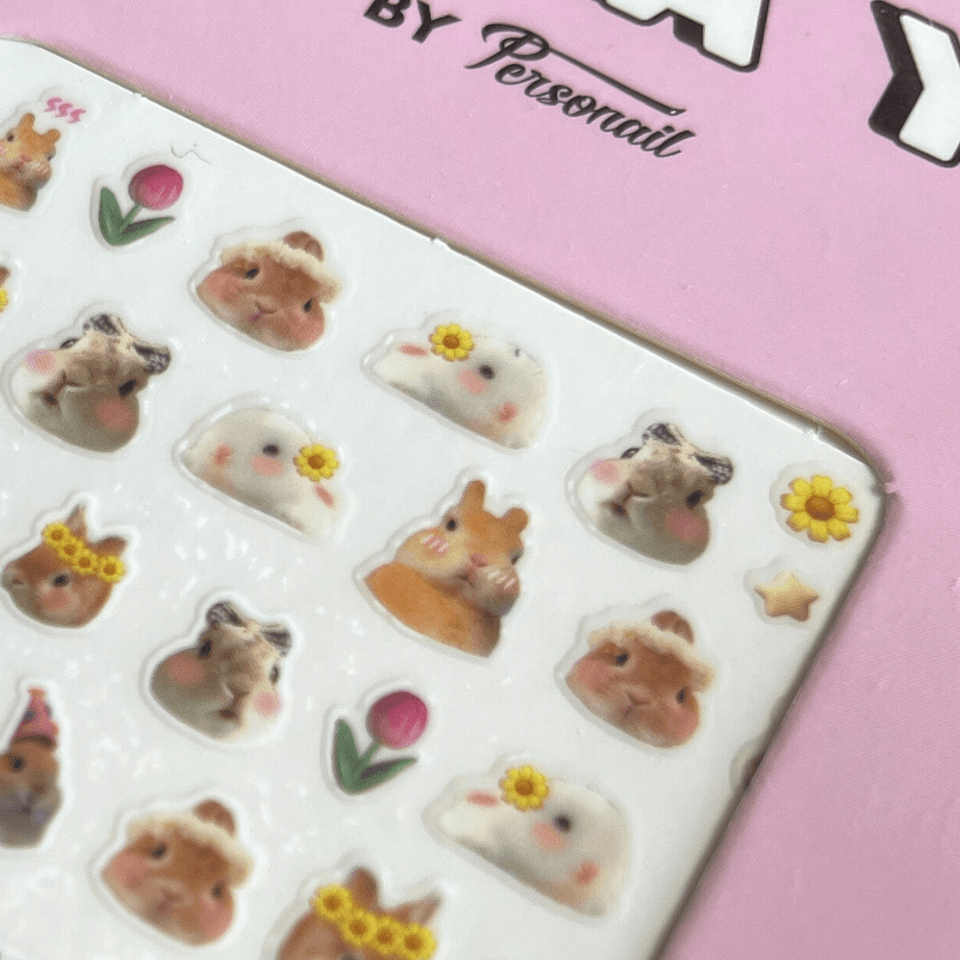 Carrot Cruncher PLAY Nail Art Sticker