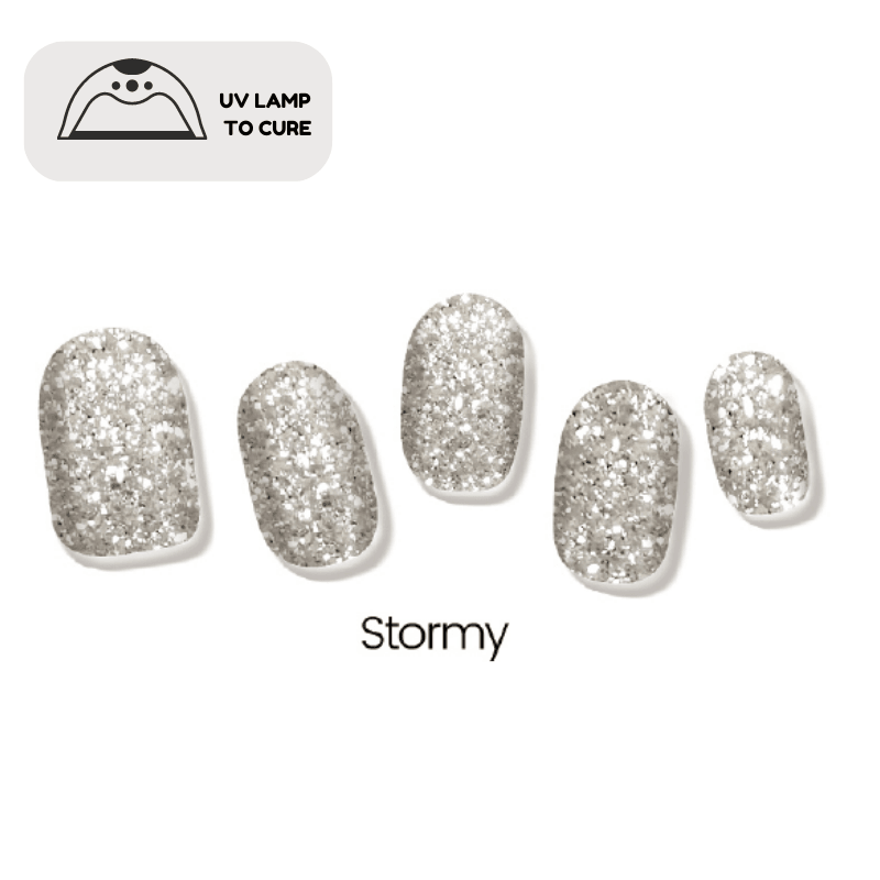 Stormy | Jellies DIY Soft Semi Cured Gel Nail Wraps