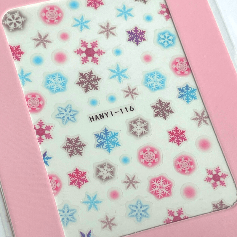 Kris Kringle PLAY Nail Art Sticker