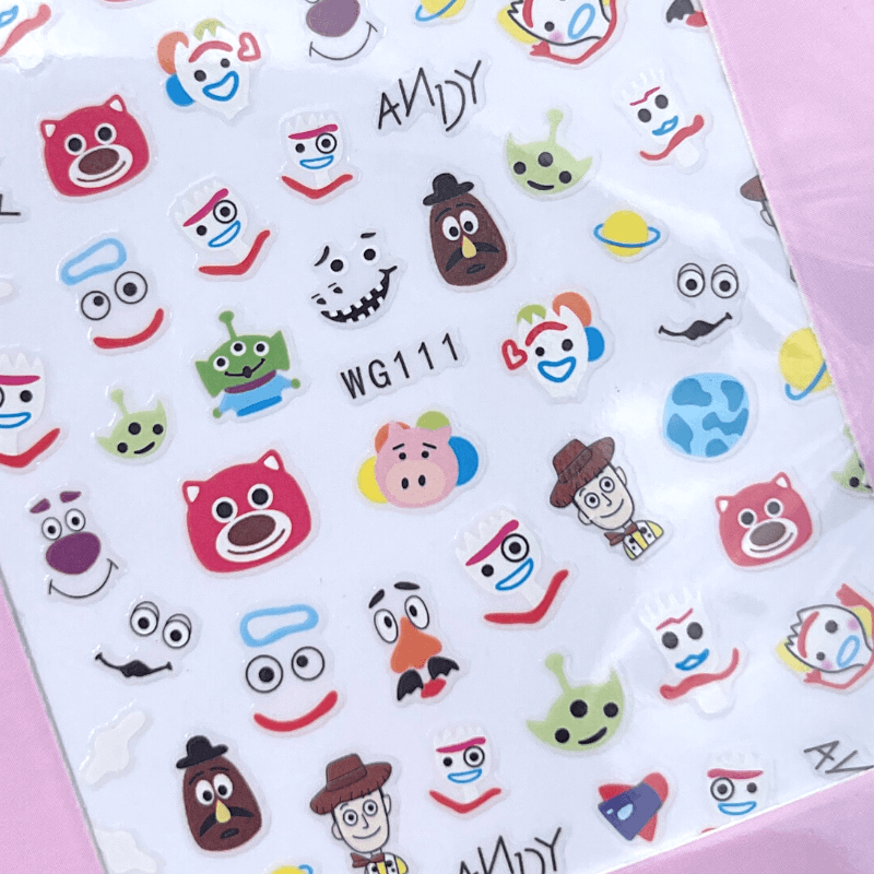 Andy PLAY Nail Art Sticker