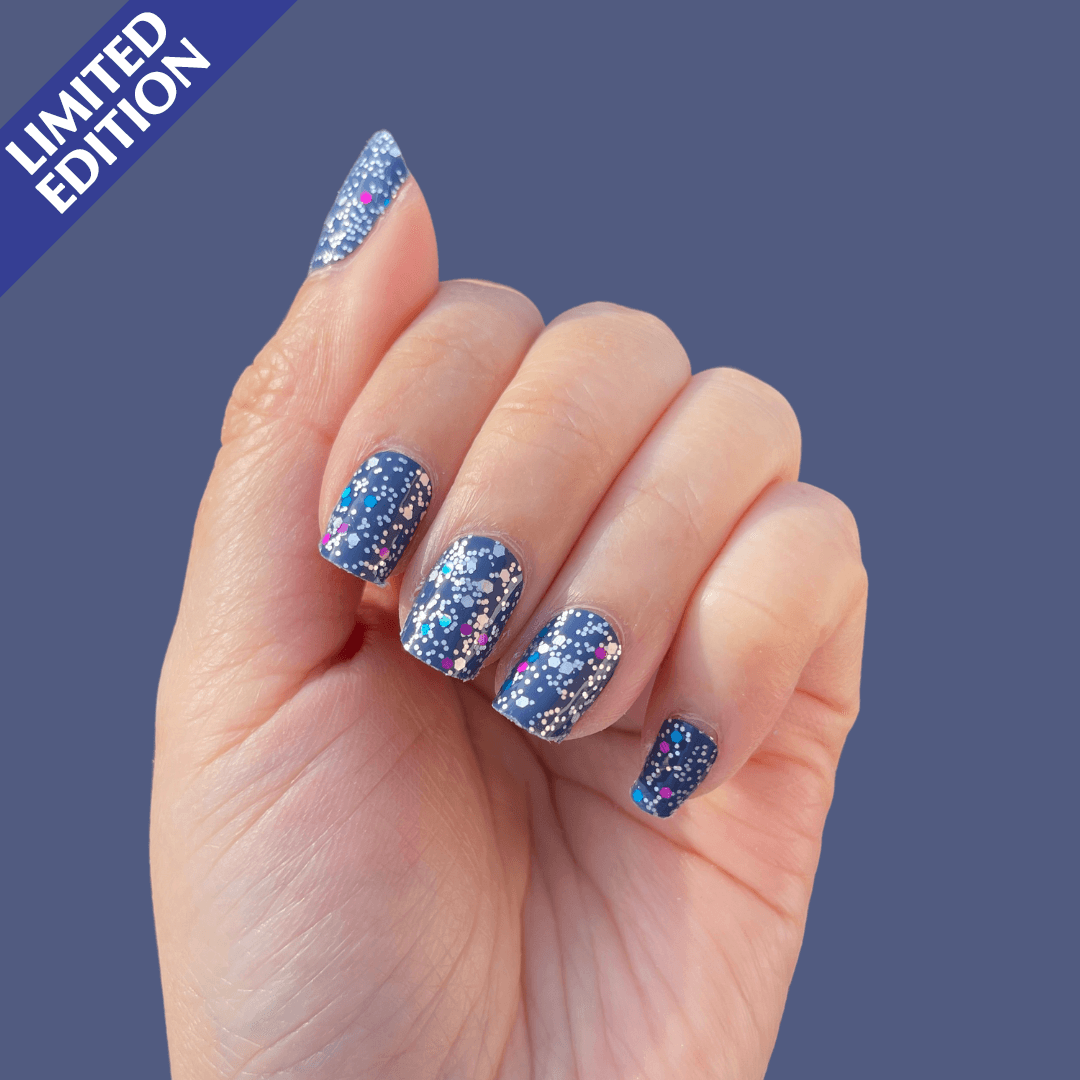 7th Birthday Nail Polish Wraps