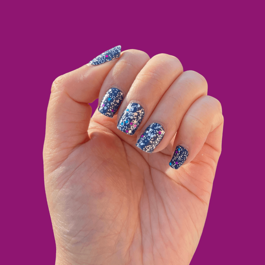 7th Birthday Nail Polish Wraps