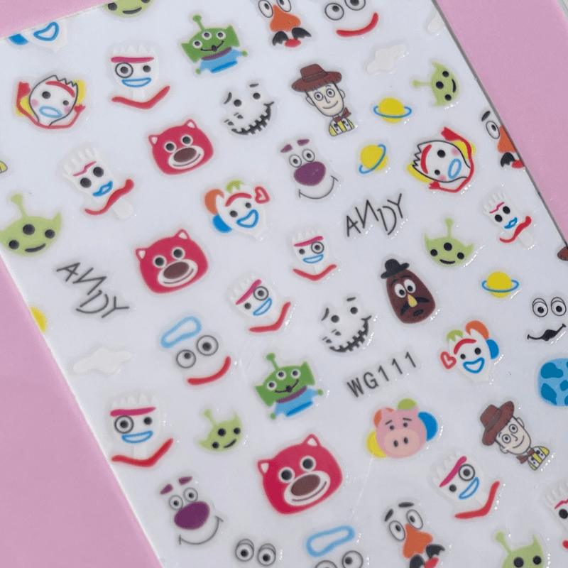 Andy PLAY Nail Art Sticker