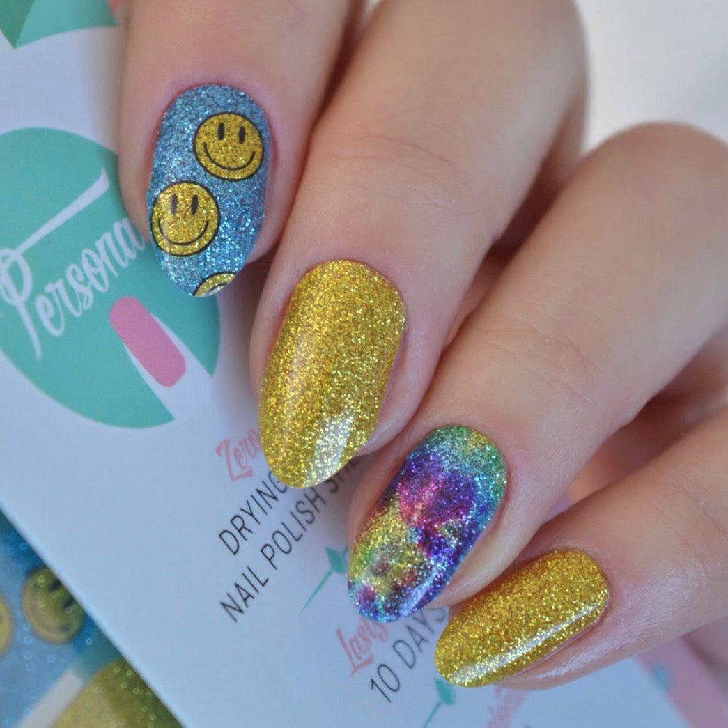 90's Nail Wrap (NO PACKAGING) Nail Polish Wraps