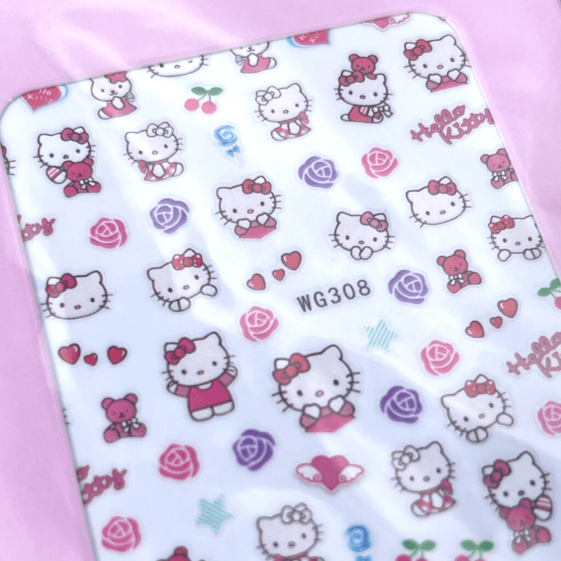 Hello Kitty PLAY Nail Art Sticker