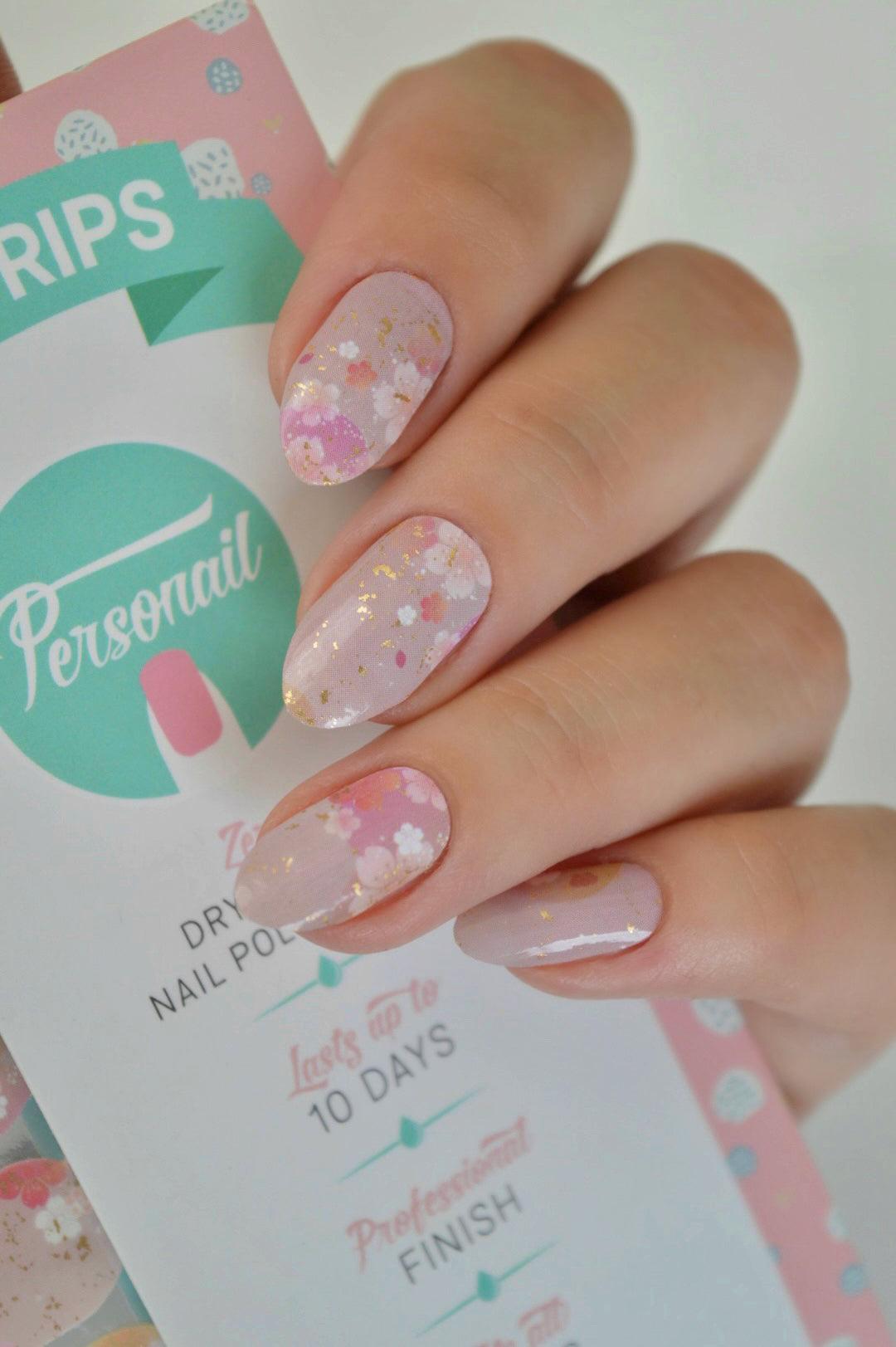 Blossom | Floral Nail Polish Wraps