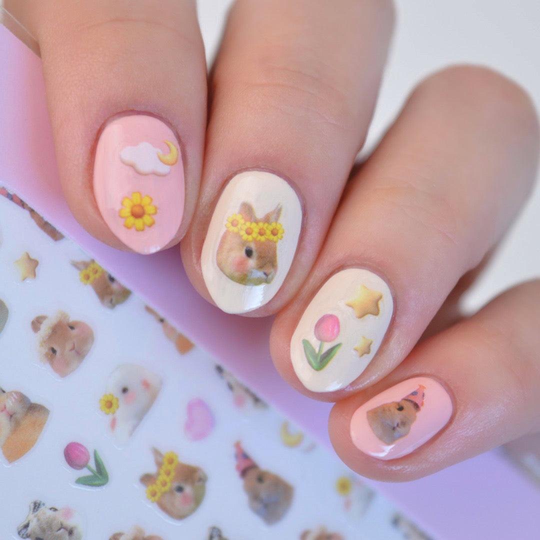 Carrot Cruncher PLAY Nail Art Sticker