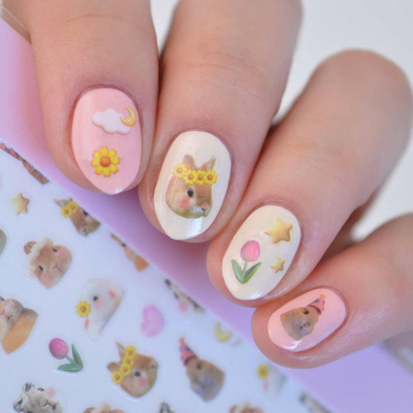 Carrot Cruncher PLAY Nail Art Sticker
