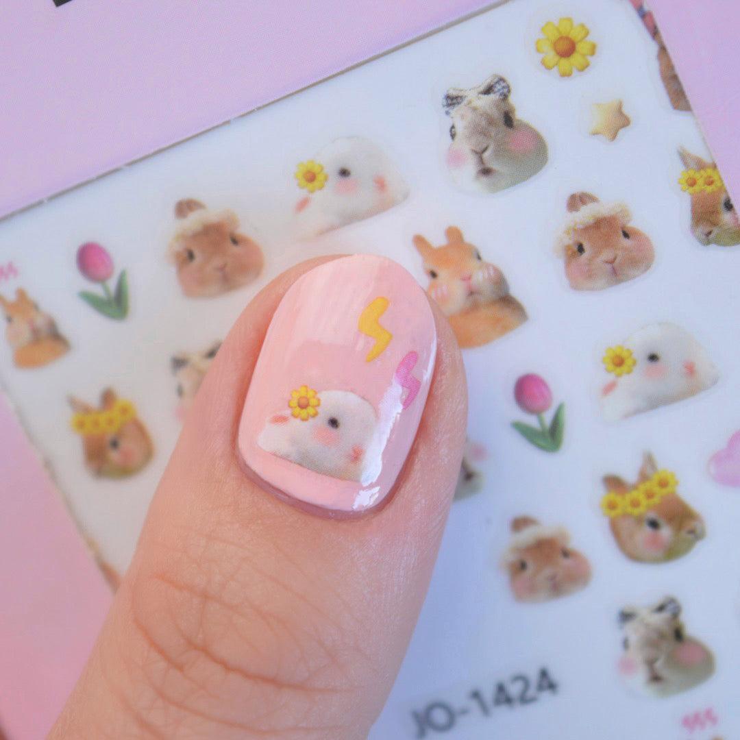 Carrot Cruncher PLAY Nail Art Sticker