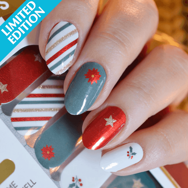 Christmas Laurel Co Nail Polish Wrap