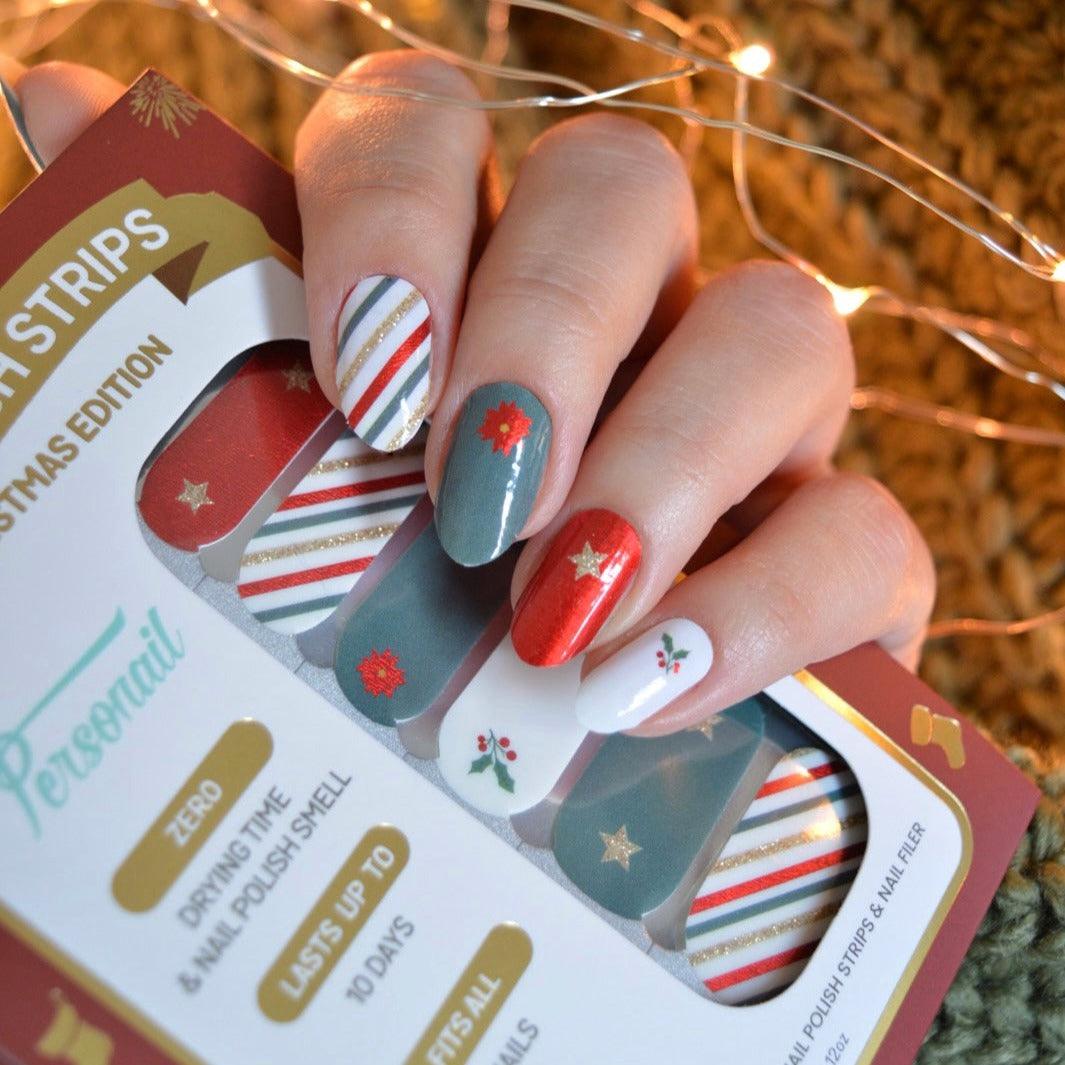 Christmas Laurel Co Nail Polish Wrap