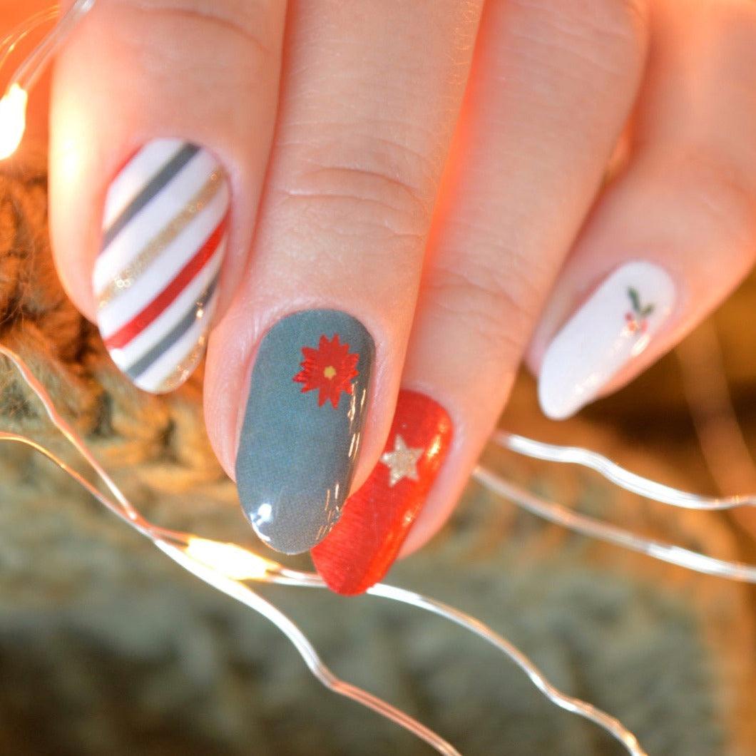 Christmas Laurel Co Nail Polish Wrap