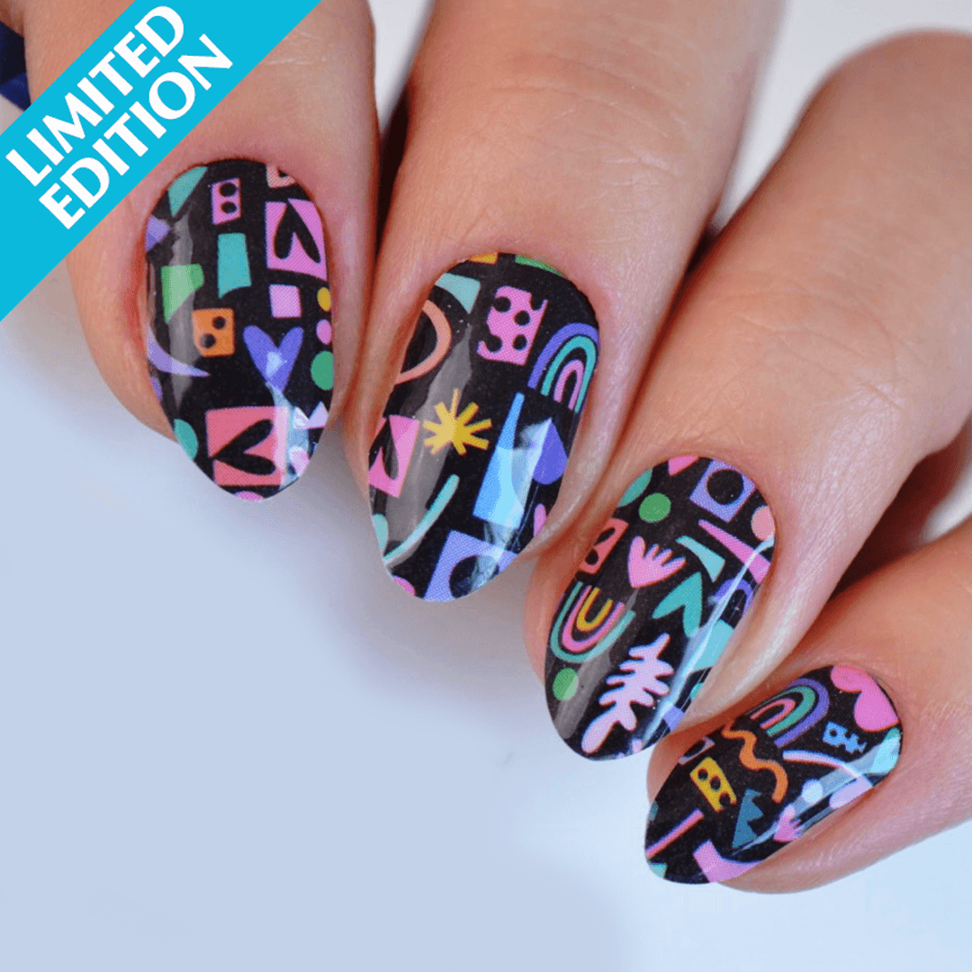 [COLLAB] Collage Nail Wraps