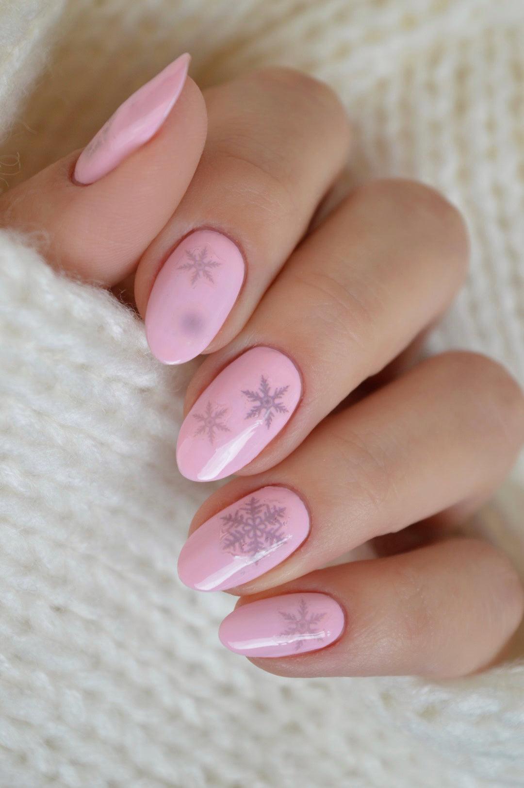 Frosty PLAY Nail Art Sticker