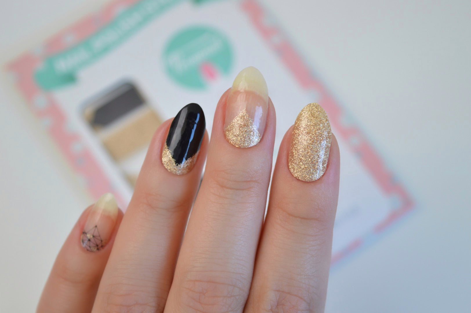 Gatsby (NO PACKAGING)  | Best Seller Party Themed NYE Nail Polish Wrap