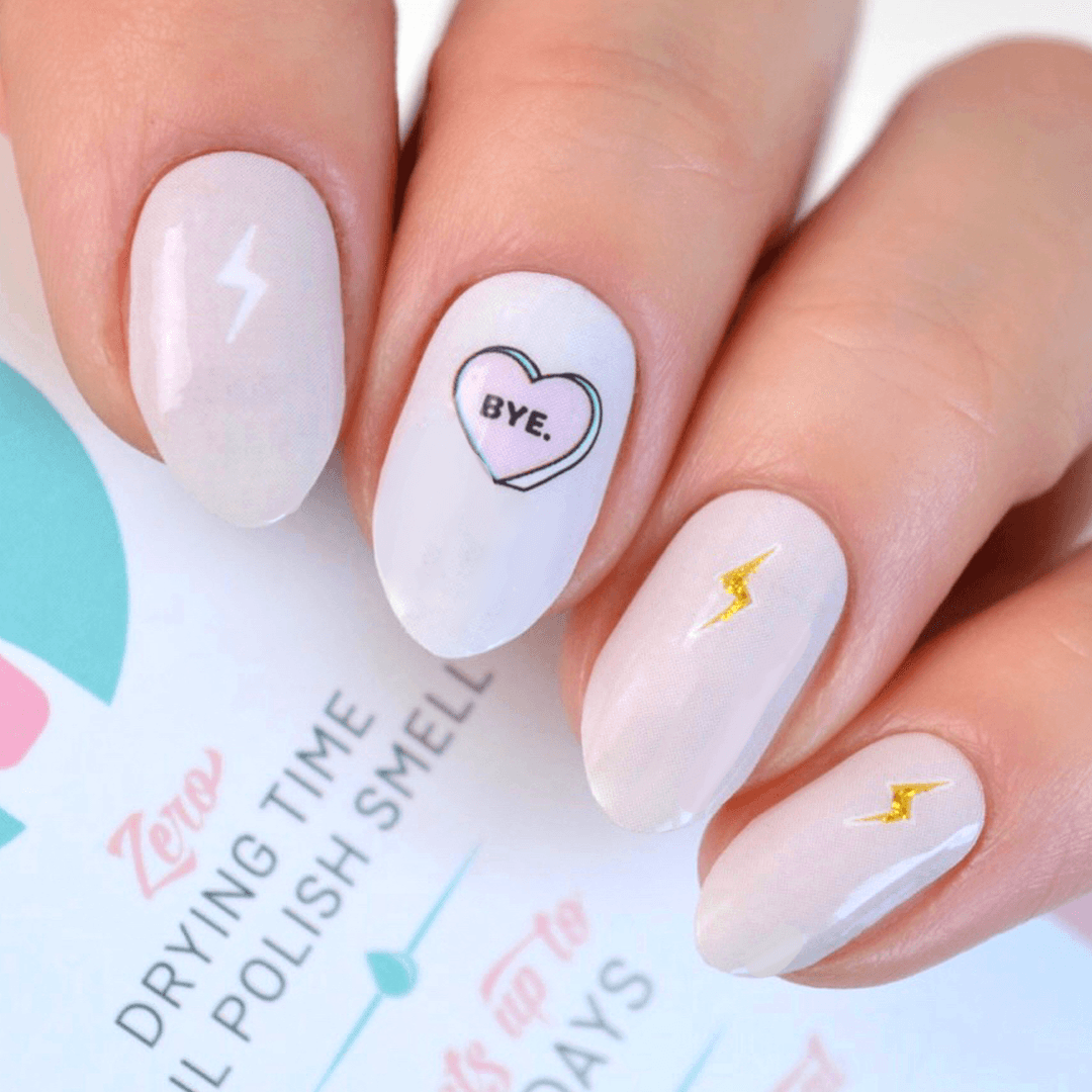 Heartbreak Hotel (NO PACKAGING) | Valentine's Day Nail Polish Wrap