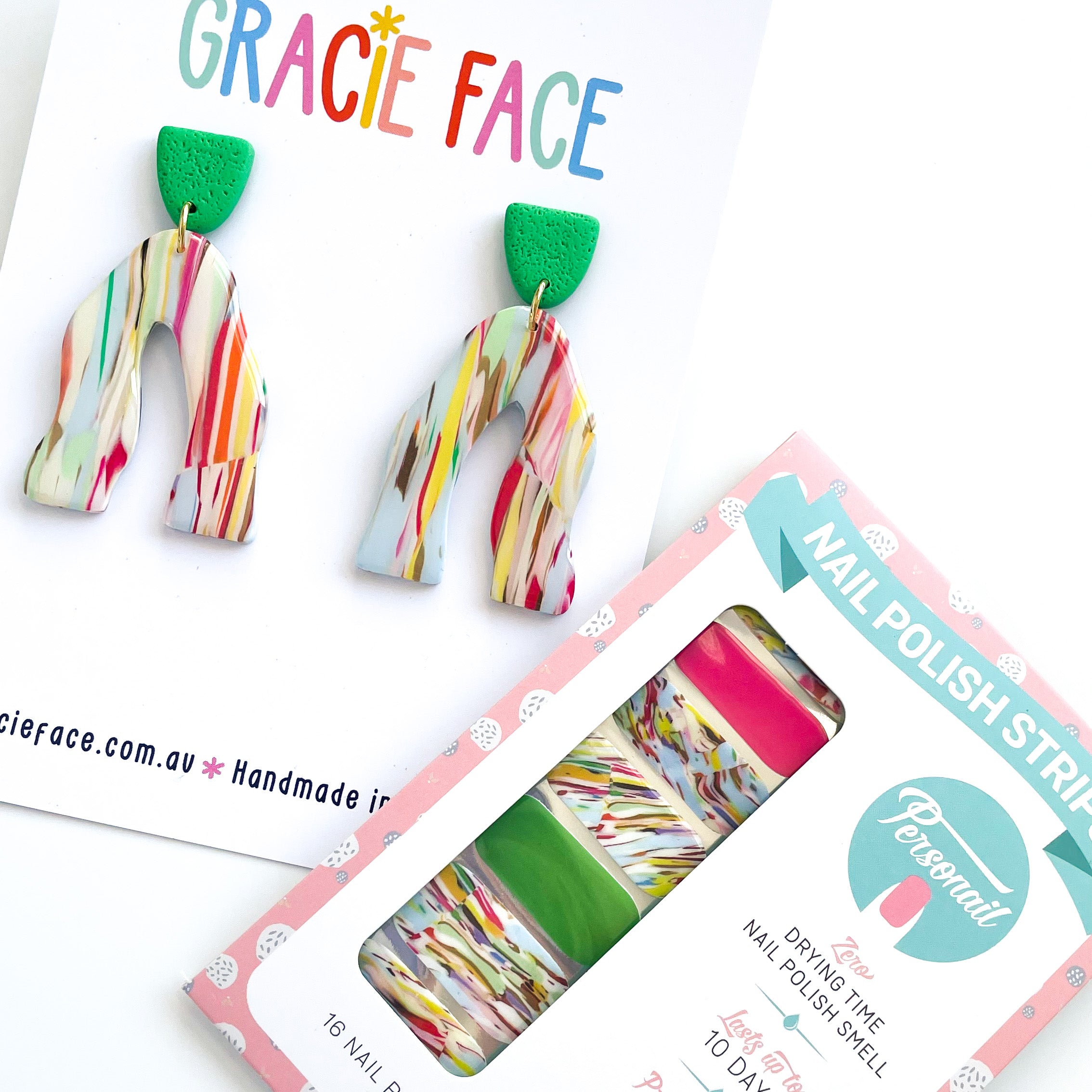 [COLLAB] Gracie Face (NO PACKAGING) Nail Wraps by Gracie Face