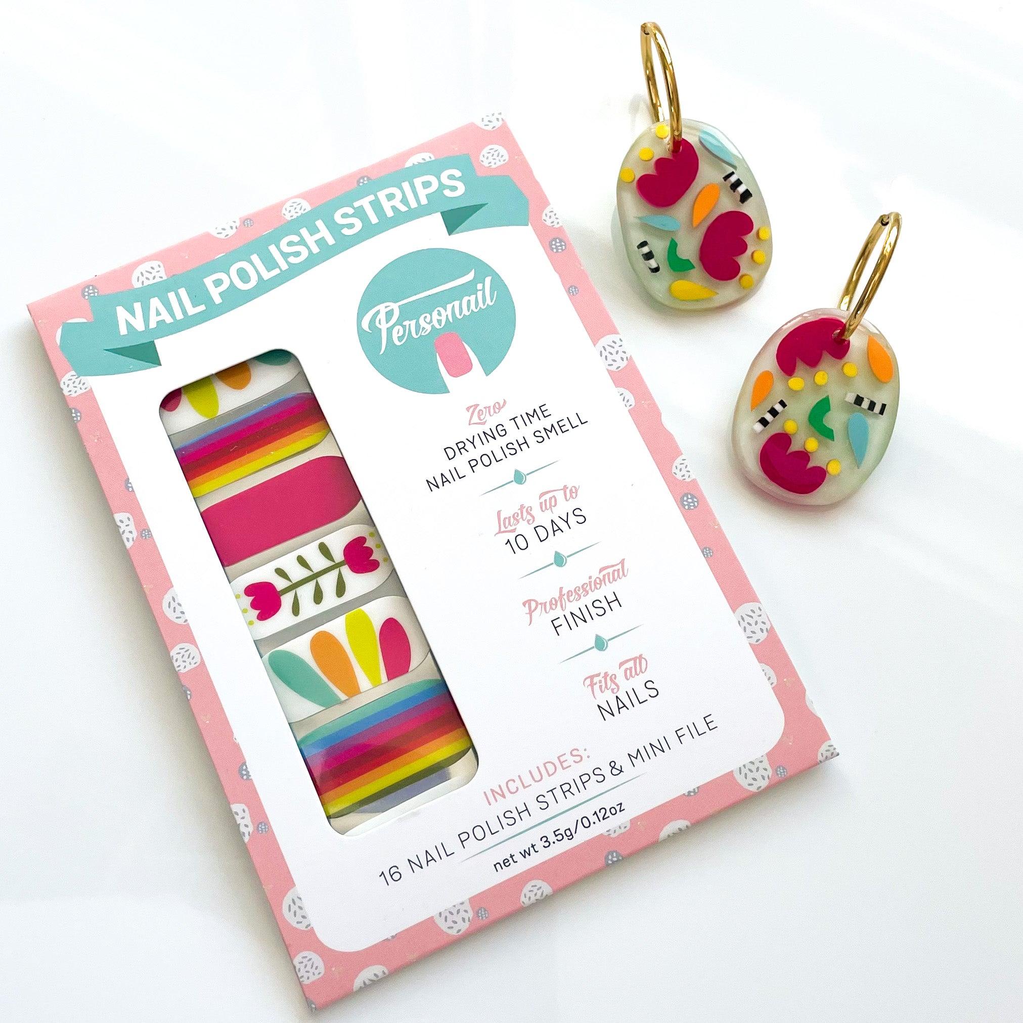 Joy Nail Wraps by Whimsy Kaleidoscope [COLLAB]