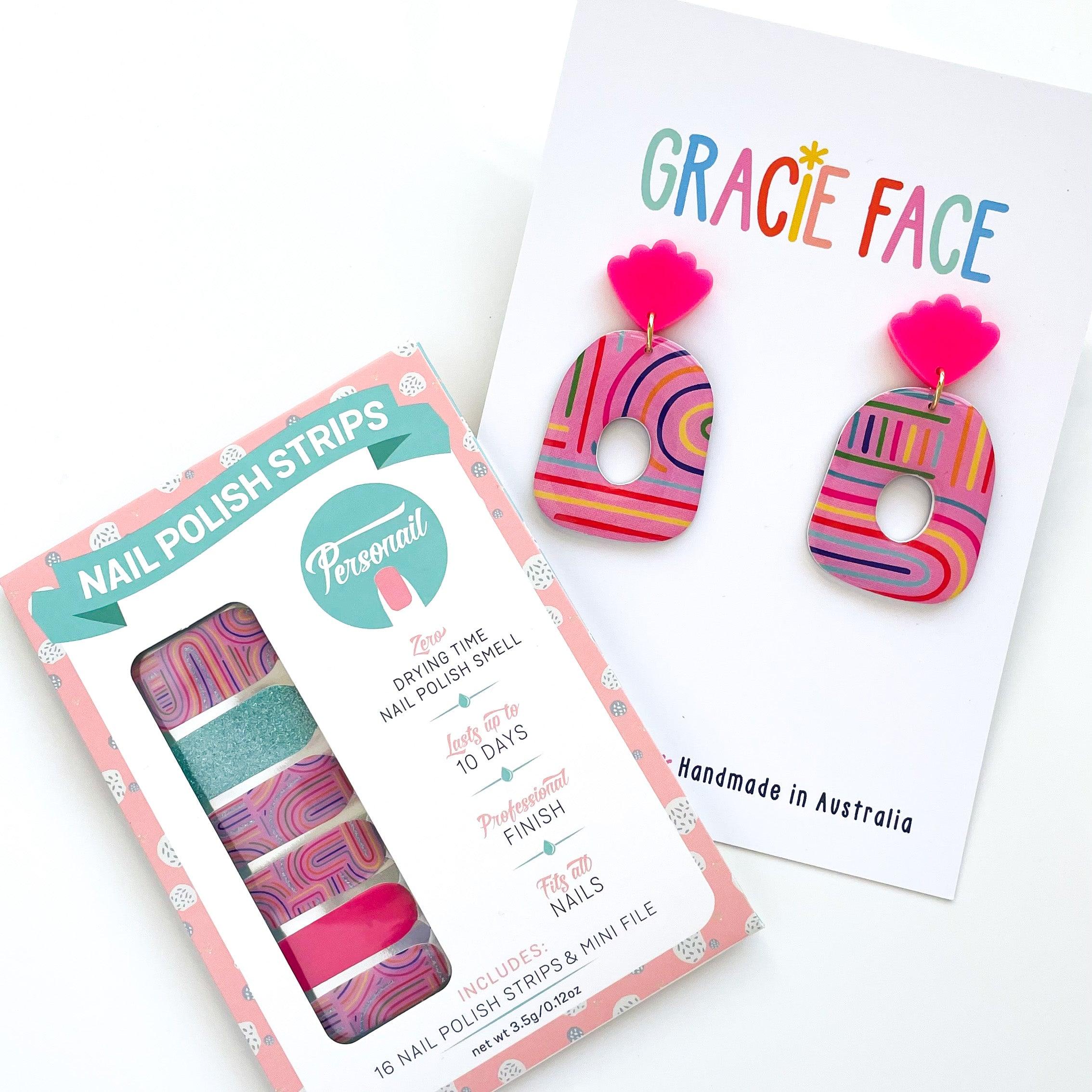 [COLLAB] Maze Nail Wraps by Gracie Face