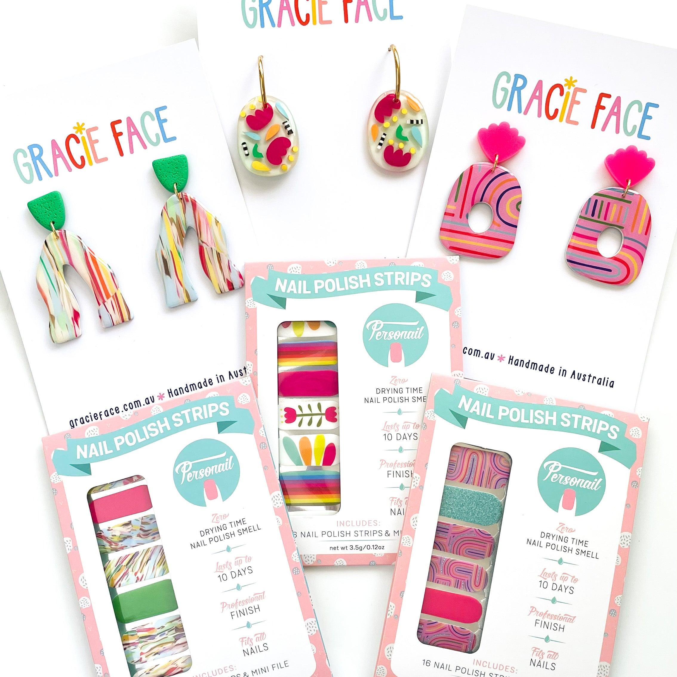 Joy Nail Wraps by Whimsy Kaleidoscope [COLLAB]