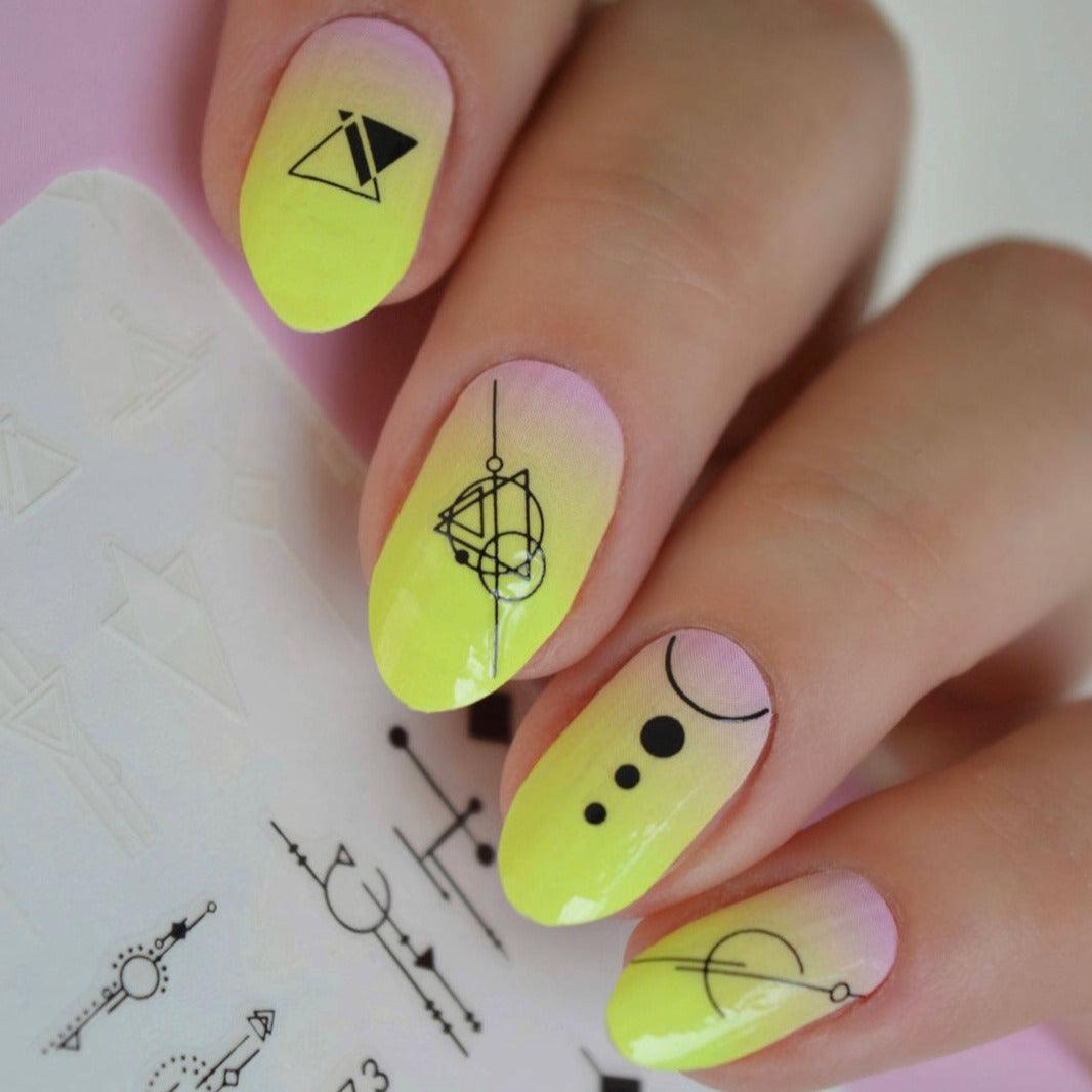 In the dark PLAY Nail Art Sticker