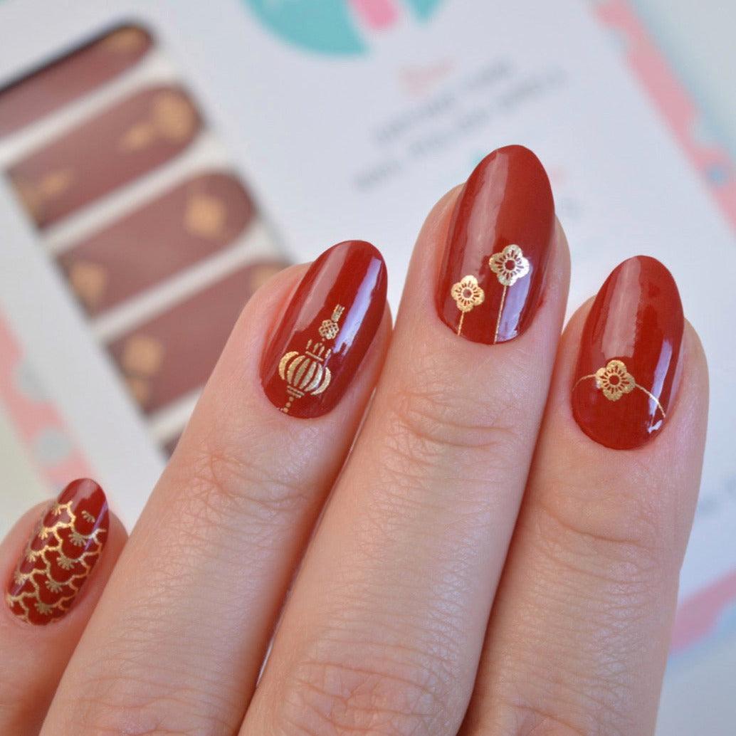 Lunar New Year | Nail Polish Wraps