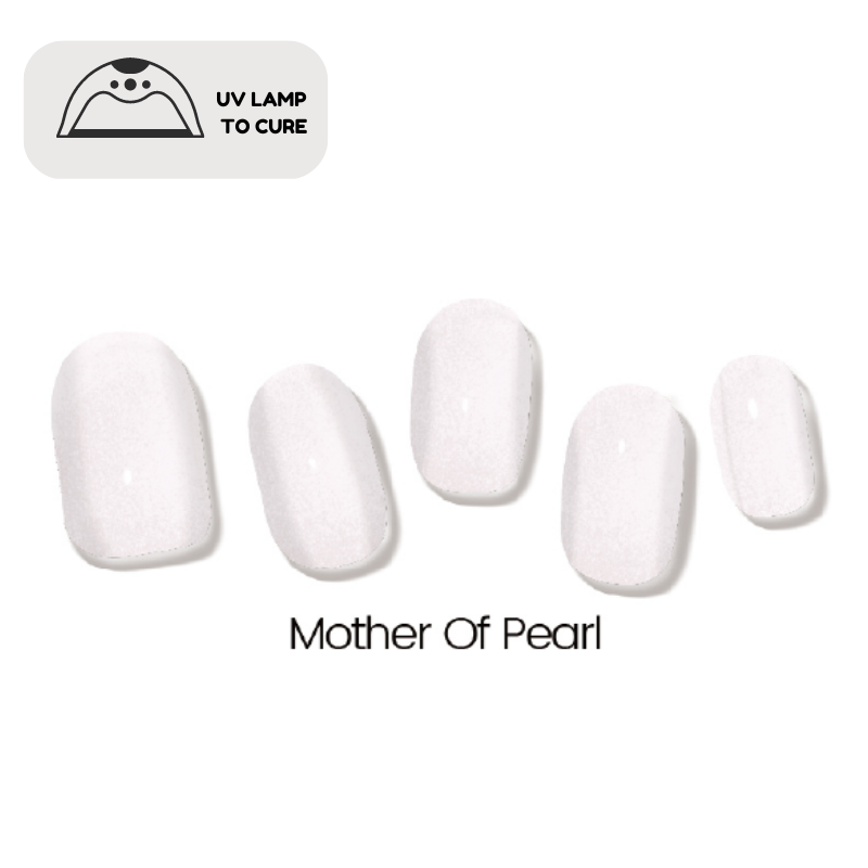 Mother of Pearl Jellies DIY Semi Cured Gel Nail Wraps