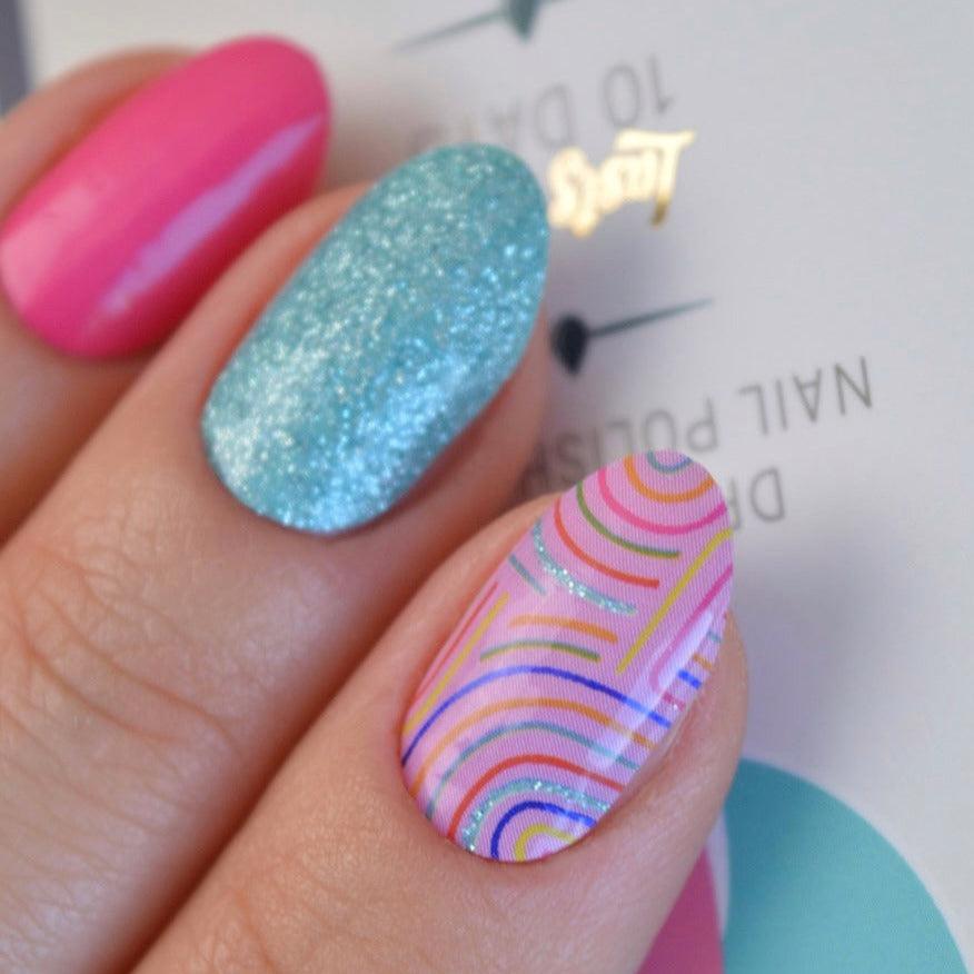 Maze Nail Wraps by Gracie Face [COLLAB]