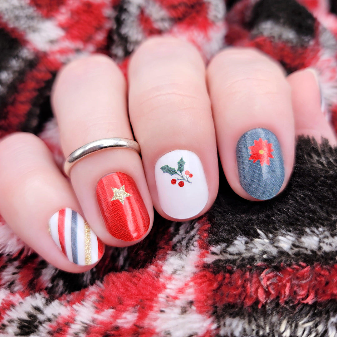 Christmas Laurel Co Nail Polish Wrap